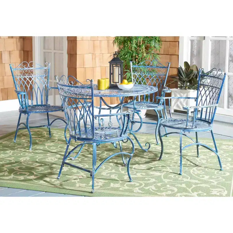 Thessaly 5-teiliges Terrassen-Set - Indoor/Outdoor - PAT5003 - Safavieh