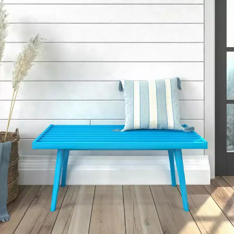 Plank+Beam Flurbank, Massivholzbank für das Schlafzimmer, den Flur oder die Veranda, 41,25

