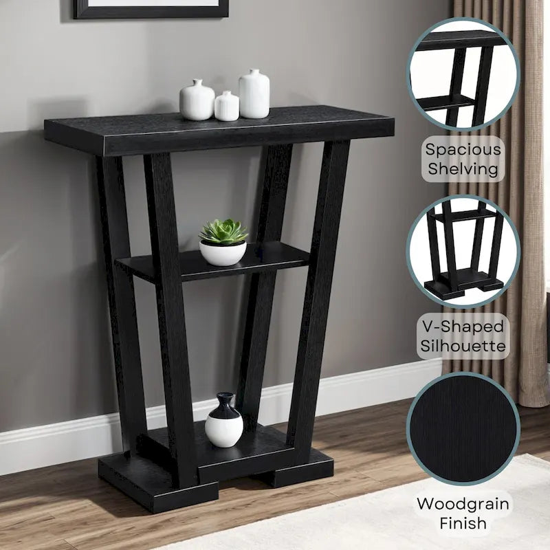 Convenience Concepts Newport V Konsolentisch mit Ablagen