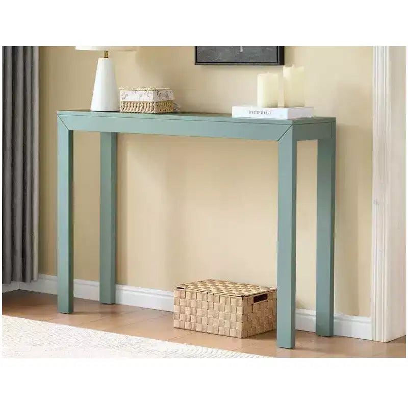 Kings Brand Furniture Russel Konsolentisch – Moderner Flurtisch, Sofatisch, für hinter das Sofa, Flur, Wohnzimmer