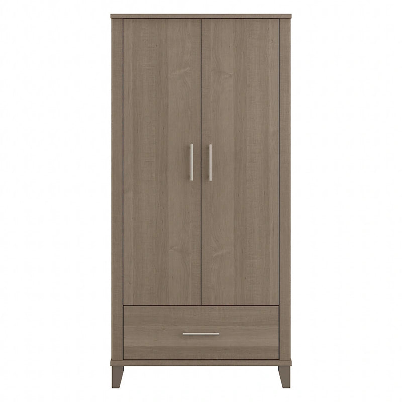 Somerset Hoher Eingangsschrank mit Türen und Schublade von Bush Furniture
