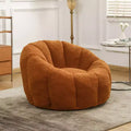Sitzsack-Sessel mit Armlehnen, Füllung aus hochdichtem Schaumstoff, Relaxsessel für Erwachsene, Wohnzimmer