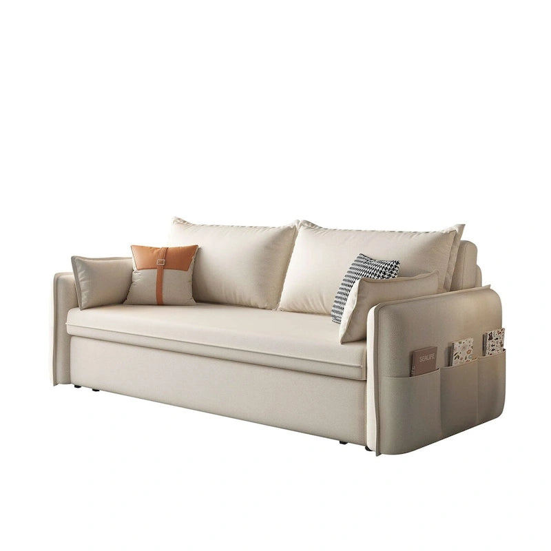 JASIWAY Schlafsofa mit Bettkasten, ausziehbar