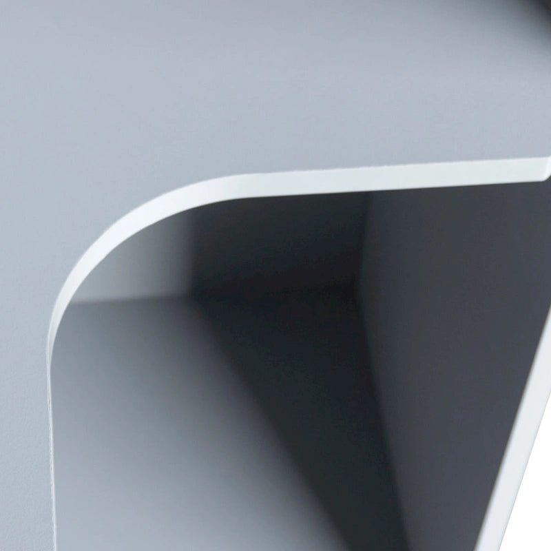 Polygon Eckkleiderschrank mit 2 Türen