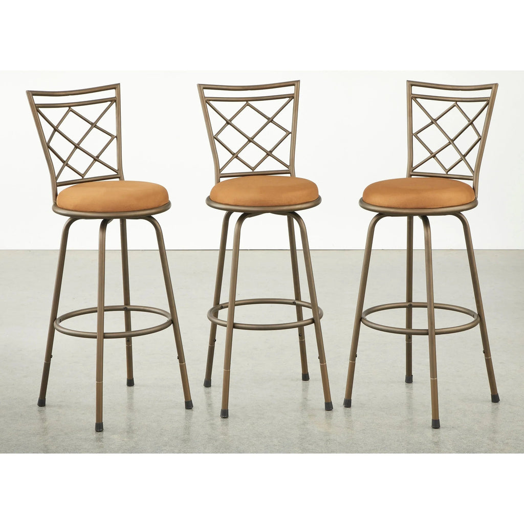 Simple Living Alyssa Höhenverstellbare Barhocker (3er-Set)