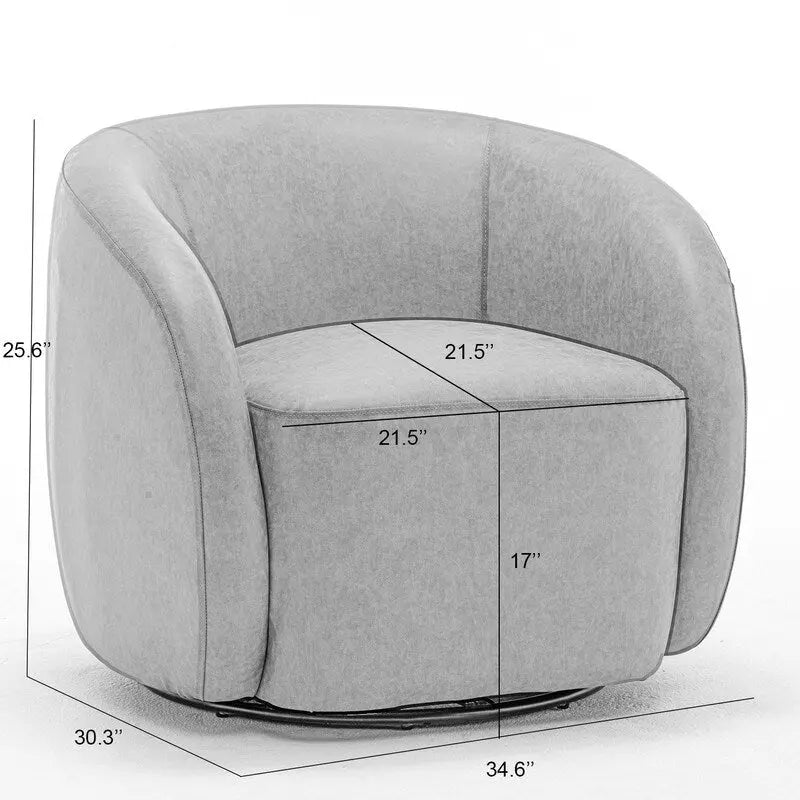 Moderner drehbarer Loungesessel