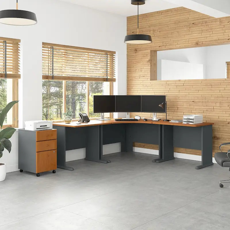Series A Advantage Buchen-Aktenschrank mit 3 Schubladen