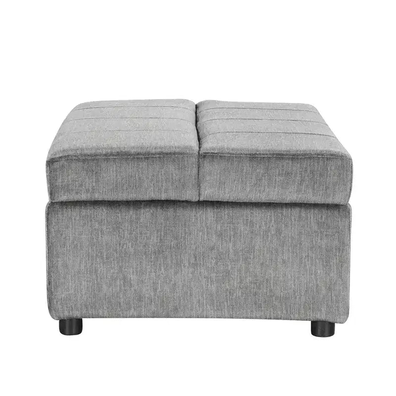 Wandelbares Twin-Size-Schlafsofa mit Bettkasten und Matratze – platzsparendes Gästebett für Wohnzimmer und Wohnung