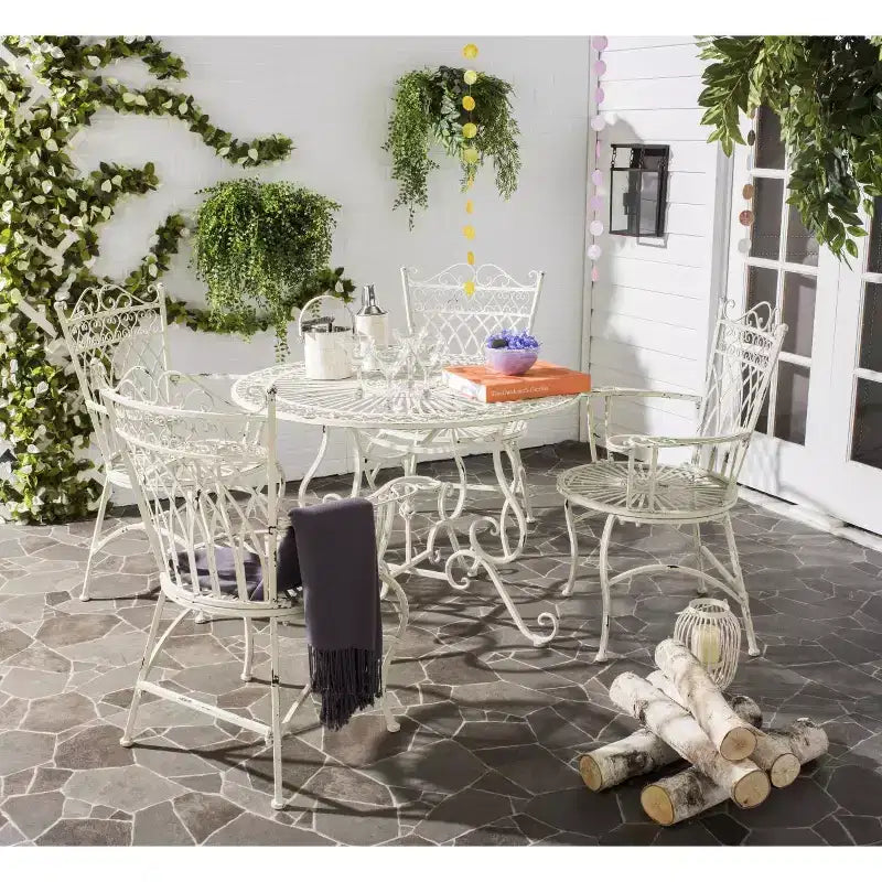 Thessaly 5-teiliges Terrassen-Set - Indoor/Outdoor - PAT5003 - Safavieh