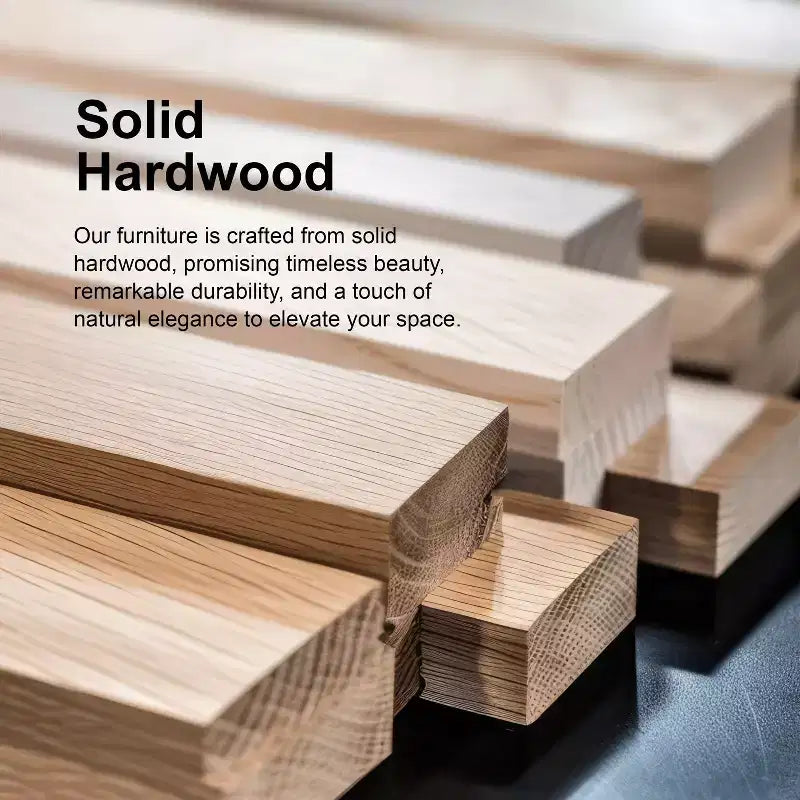 HOMES: Inside + Out 3-teiliges Schlafzimmermöbel-Set im Mid-Century-Stil aus Riverstone-Holz mit Bettgestell und 2 Nachttischen, Walnussfarben