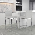Set aus 2 modernen Tresenhockern - k. A.