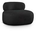 Meridian Furniture Venti Stuhl aus Bouclé-Stoff