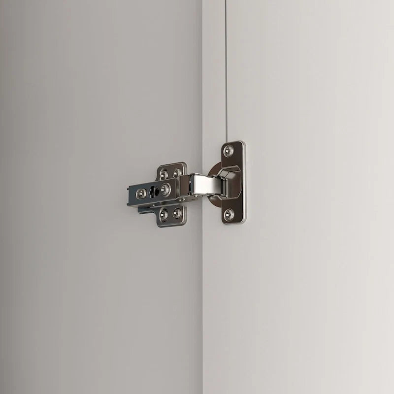 5-stufiger Kleiderschrank mit 2 Türen