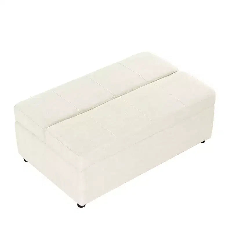 Wandelbares Twin-Size-Schlafsofa mit Bettkasten und Matratze – platzsparendes Gästebett für Wohnzimmer und Wohnung