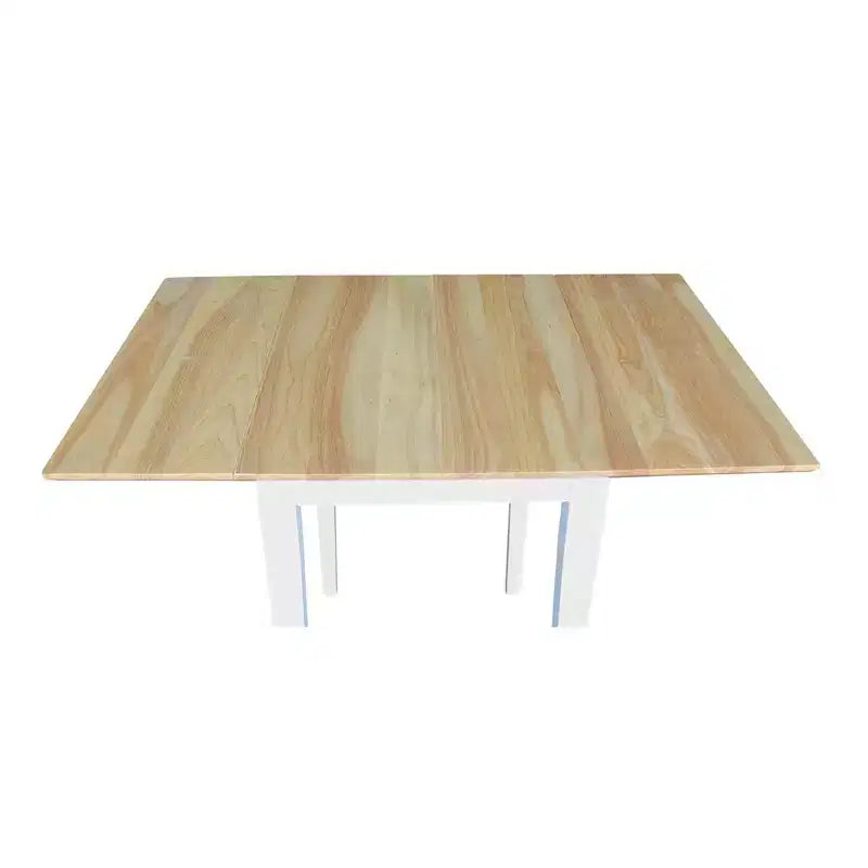 Esstisch mit Klappplatten in Espresso, für 4 Personen