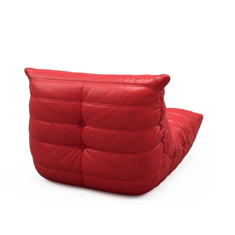Furgle Mikrofaser-Ledersofa Ergonomisches Design Lazy Sofa Bodensofa