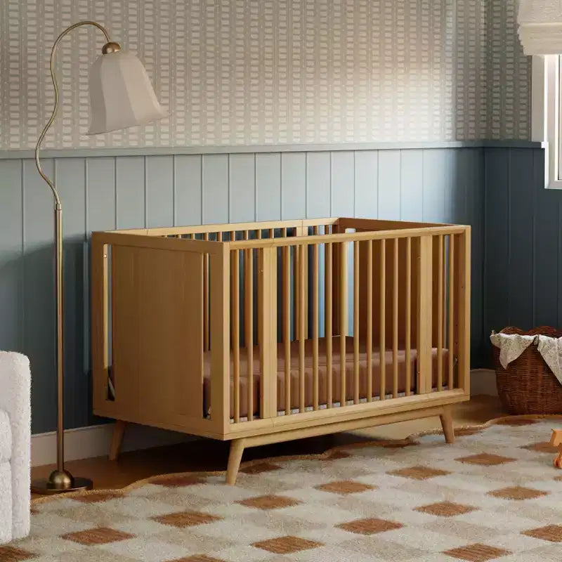 Babyletto Palma 8-in-1 wandelbares Kinderbett für alle Wachstumsphasen mit Beistellbett- und Kleinkindbett-Sets