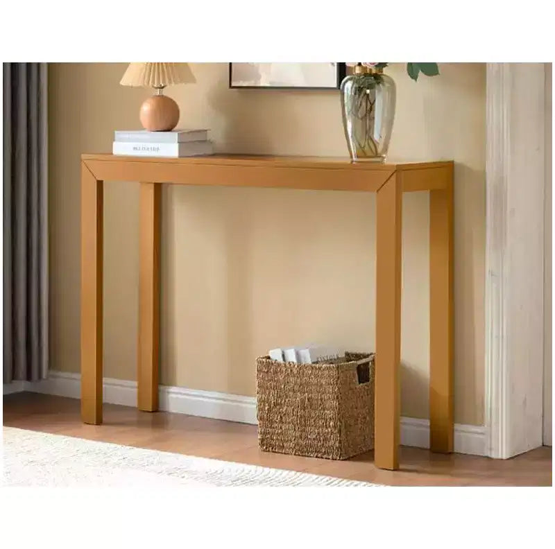 Kings Brand Furniture Russel Konsolentisch – Moderner Flurtisch, Sofatisch, für hinter das Sofa, Flur, Wohnzimmer