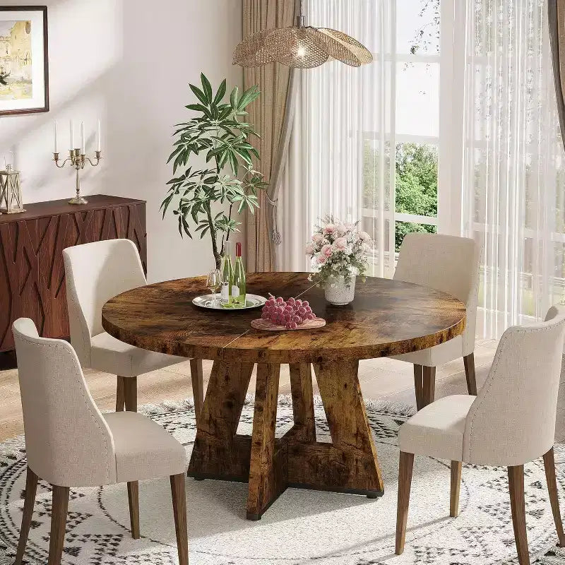 Runder Esstisch, 120 cm, für 4 Personen