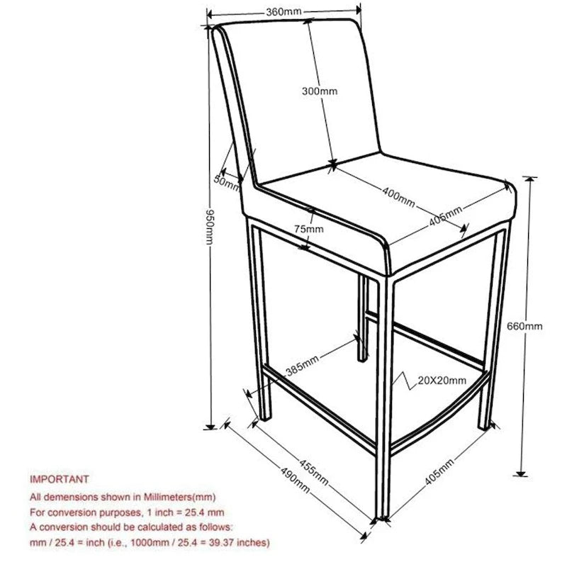 Set aus 2 modernen Tresenhockern - k. A.