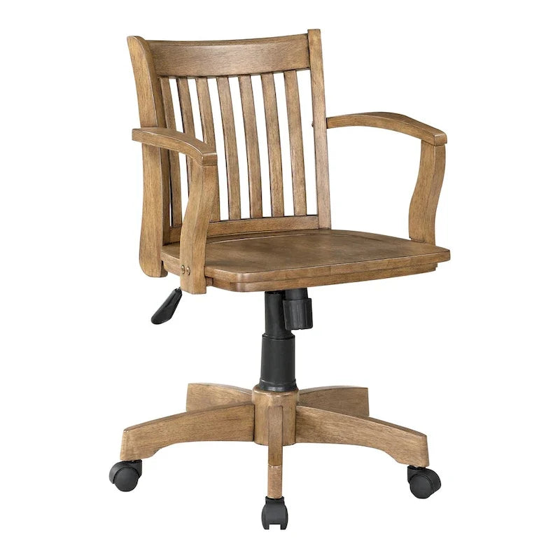 Deluxe-Banker-Stuhl aus Holz