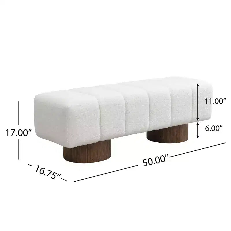 Christopher Knight Home Gale 50 Moderne multifunktionale Esszimmerbank mit Chenille-Polsterung