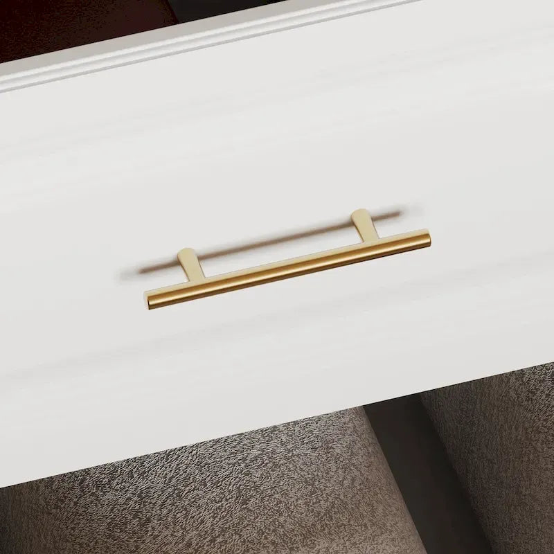 Kleiderschrank-Organizer, Kleiderschränke mit Hängestange und 4 Schubladen, großer Stauraum