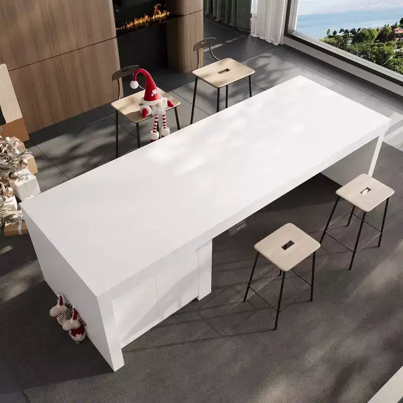 Hitow moderner 110W Hubtisch mit 3 Höhenspeichern, 119 cm max. Höhe, 68 kg Tragkraft, intuitive Bedienung, Kücheninsel/Frühstückstheke