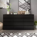 Famapy Moderne Kommode mit 12 Schubladen, eleganter Schubladenschrank
