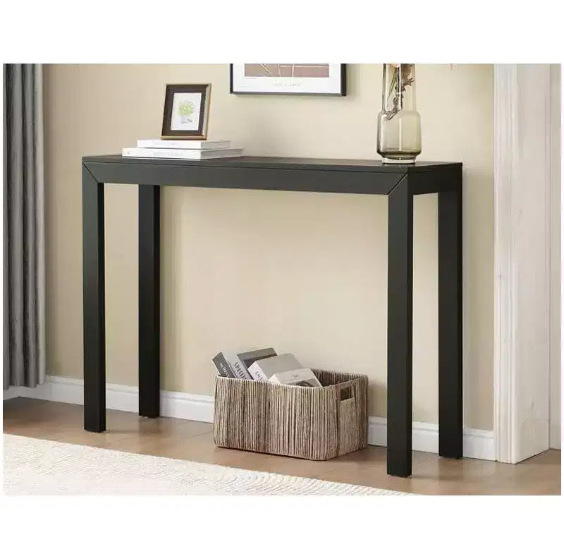 Kings Brand Furniture Russel Konsolentisch – Moderner Flurtisch, Sofatisch, für hinter das Sofa, Flur, Wohnzimmer