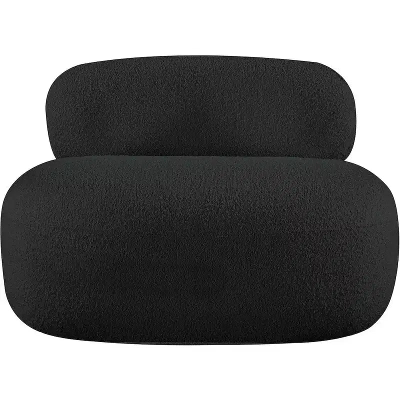 Meridian Furniture Venti Stuhl aus Bouclé-Stoff