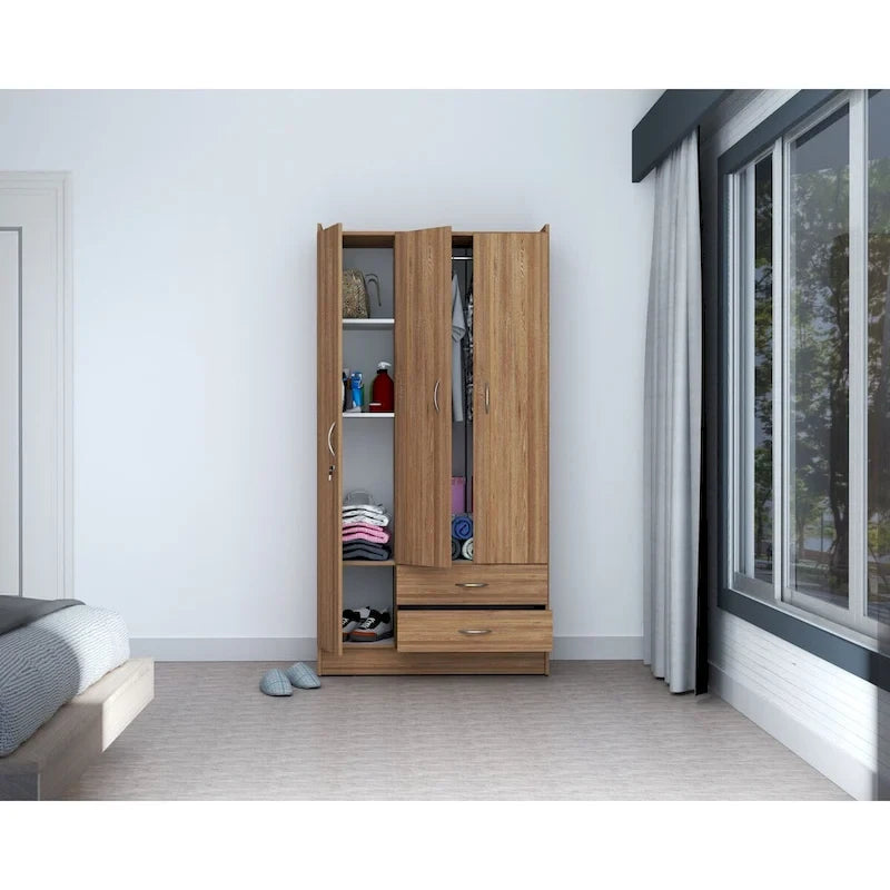 Hoher Schrank/Kleiderschrank von Inval
