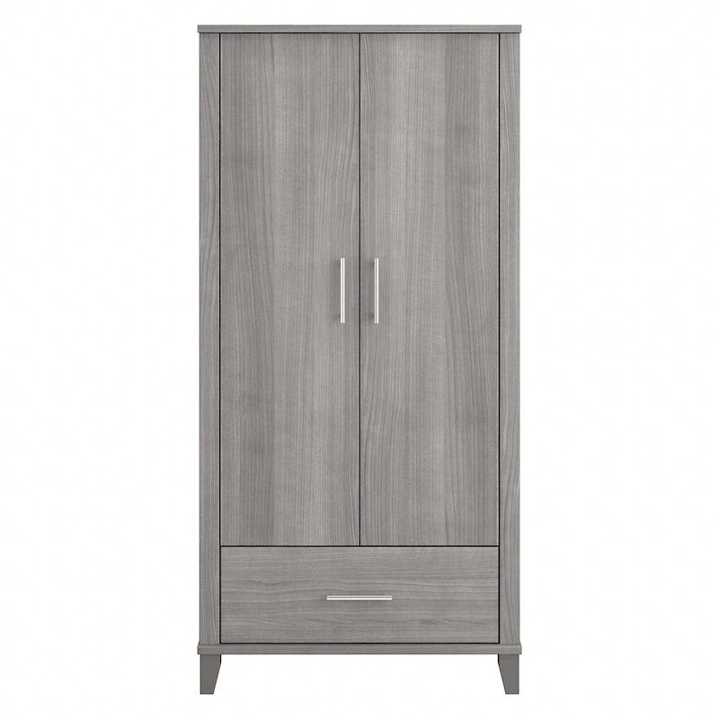 Somerset Hoher Eingangsschrank mit Türen und Schublade von Bush Furniture