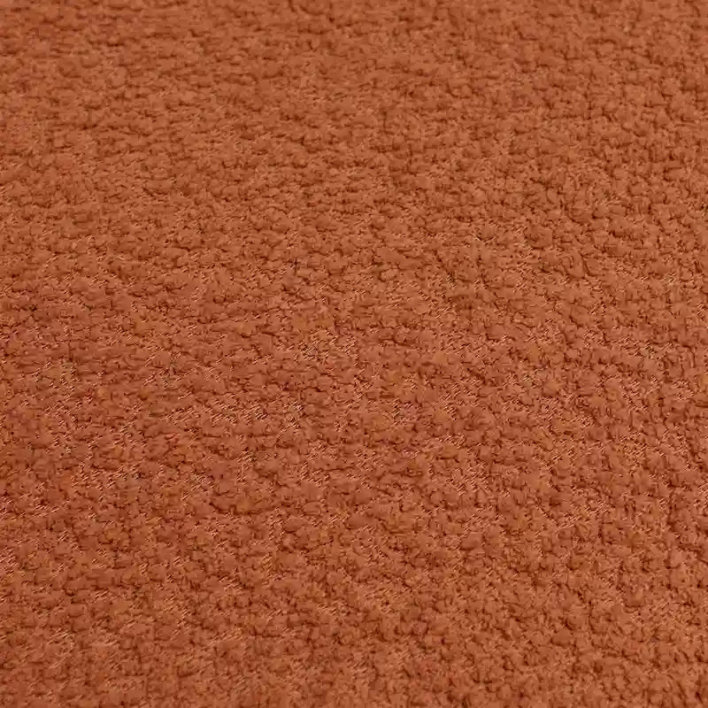 KINWELL 32 W Bouclé-gepolsterter drehbarer Fasssessel (2er-Set)