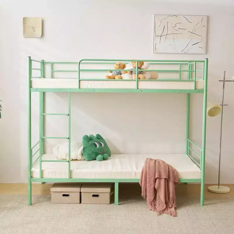 Karl Home Etagenbett aus Stahl für zwei Personen, mit Leiter, für Schlafzimmer oder Wohnheimzimmer, für Kinder und Erwachsene
