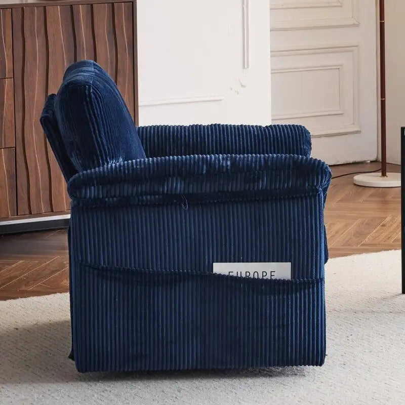 33-Zoll-Drehsessel aus Cord