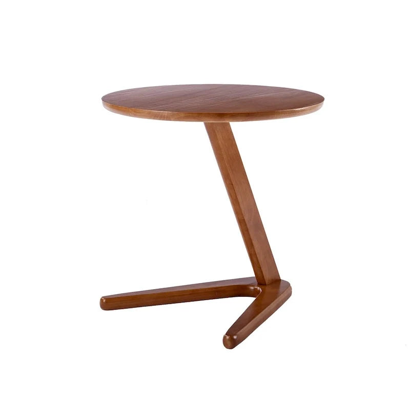 2er-Set Akzentstühle mit Beistelltisch, Armlehnstuhl für Wohnzimmer, Schlafzimmer, Büro - 78,0 cm H * 64,5 cm B * 71,0 cm T