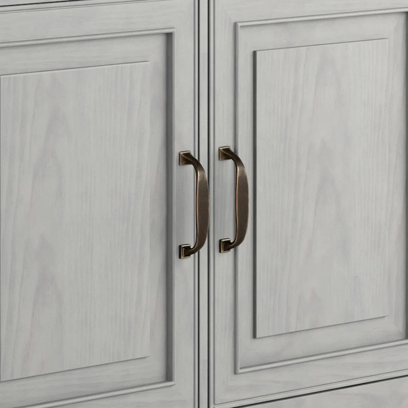 WYNDENHALL Hampshire 40 Zoll breiter Aufbewahrungsschrank für den Eingangsbereich aus Massivholz im traditionellen Stil - 40w x 15t x 36h