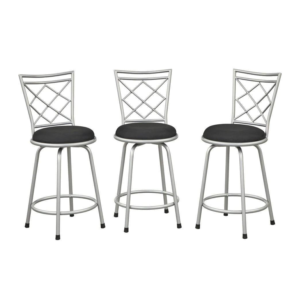Simple Living Alyssa Höhenverstellbare Barhocker (3er-Set)