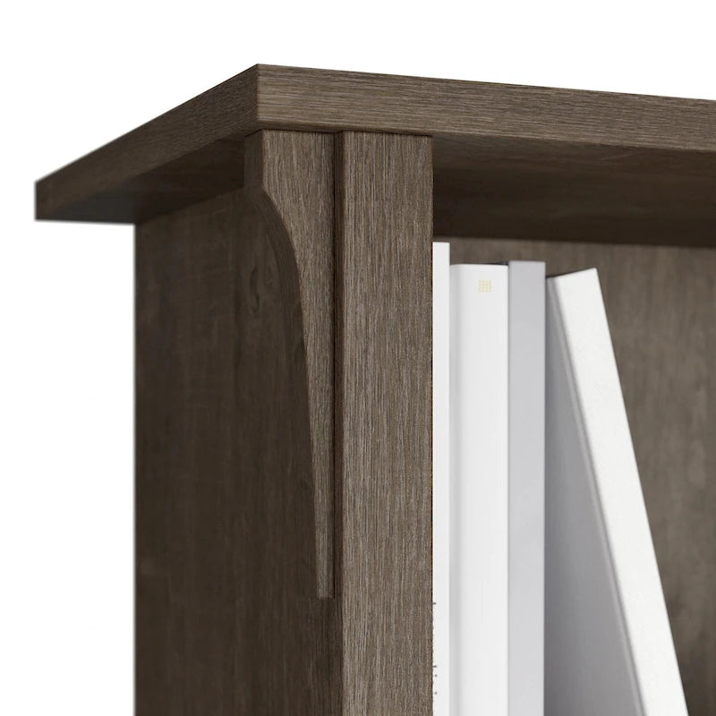 Salinas hohes Bücherregal mit 5 Ablagefächern (2er-Set) von Bush Furniture