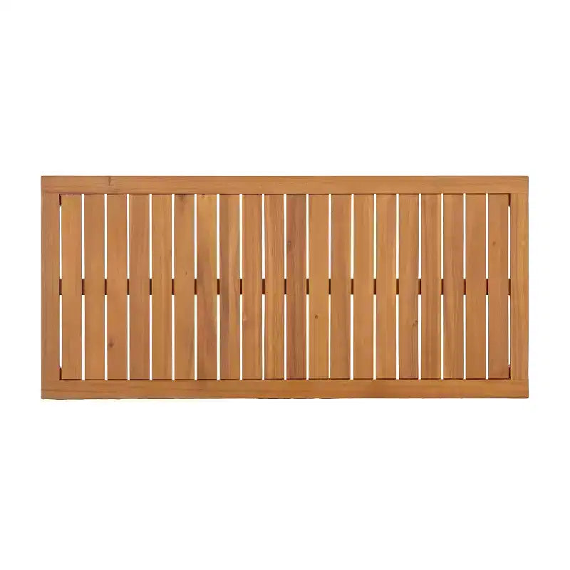 ModernLuxe 4/5-teiliges Akazienholz-Terrassenmöbel-Sofa-Set, Outdoor-Sitzgruppe mit Couchtisch für Veranda/Garten/Balkon