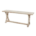 Holz-Konsolentisch oder Bank mit Used-Effekt - Braun - Roche River Decor
