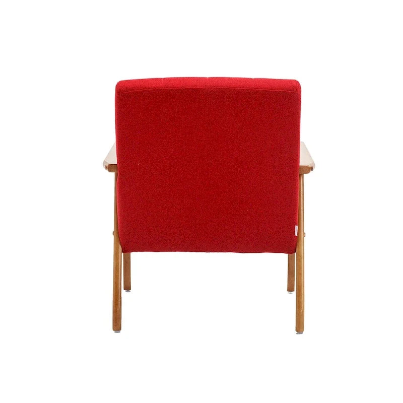 2er-Set Akzentstühle mit Beistelltisch, Armlehnstuhl für Wohnzimmer, Schlafzimmer, Büro - 78,0 cm H * 64,5 cm B * 71,0 cm T