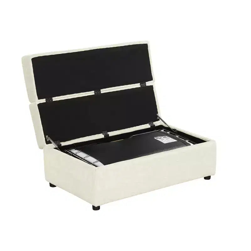 Wandelbares Twin-Size-Schlafsofa mit Bettkasten und Matratze – platzsparendes Gästebett für Wohnzimmer und Wohnung