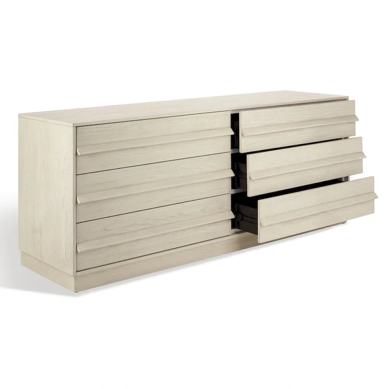 SAFAVIEH Couture Milada Kommode mit 6 Schubladen aus Holz