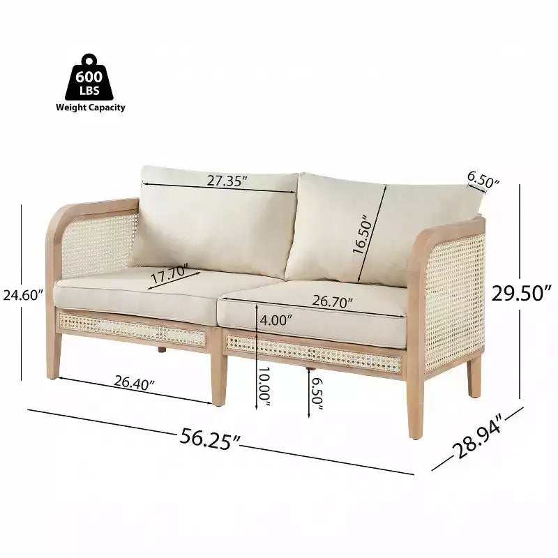 Christopher Knight Home Maciej 3-teiliges Outdoor-Sitzgruppen-Set aus rustikalem Akazienholz und Rattan