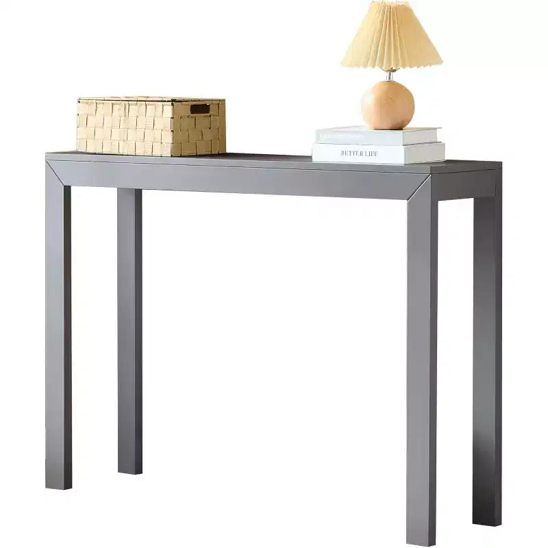 Kings Brand Furniture Russel Konsolentisch – Moderner Flurtisch, Sofatisch, für hinter das Sofa, Flur, Wohnzimmer