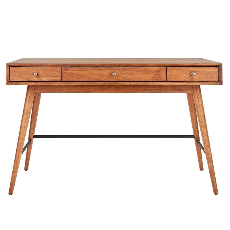 Aksel Wood Schreibtisch mit 3 Schubladen von iNSPIRE Q Modern