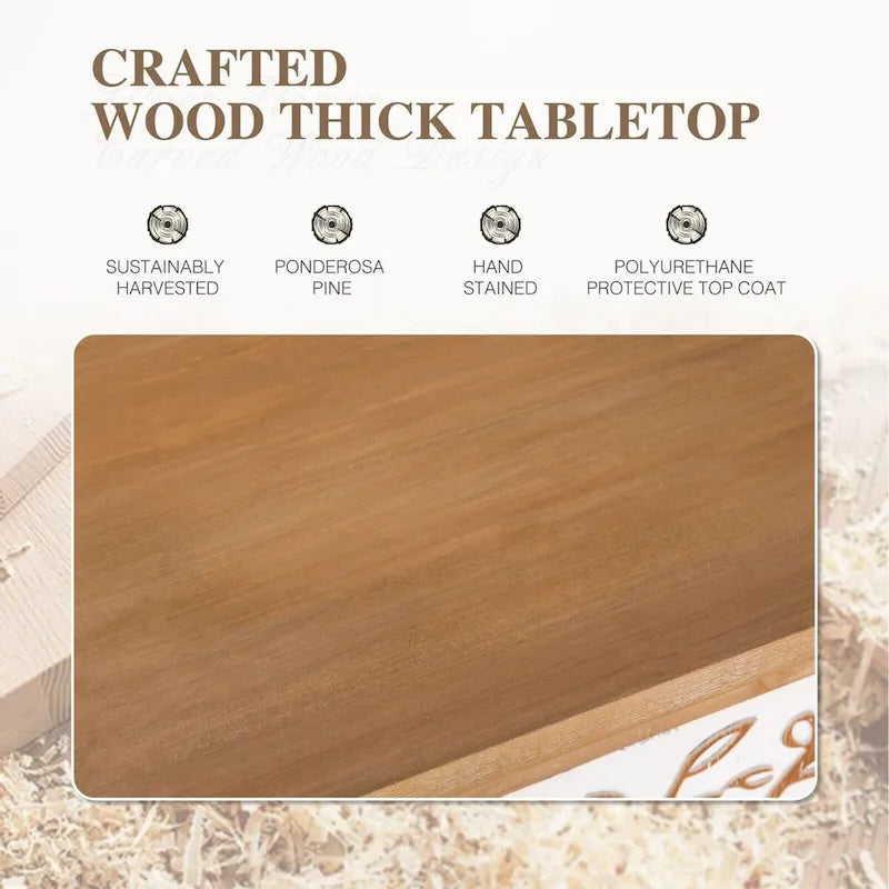 2-türiger Akzentschrank aus Holz
