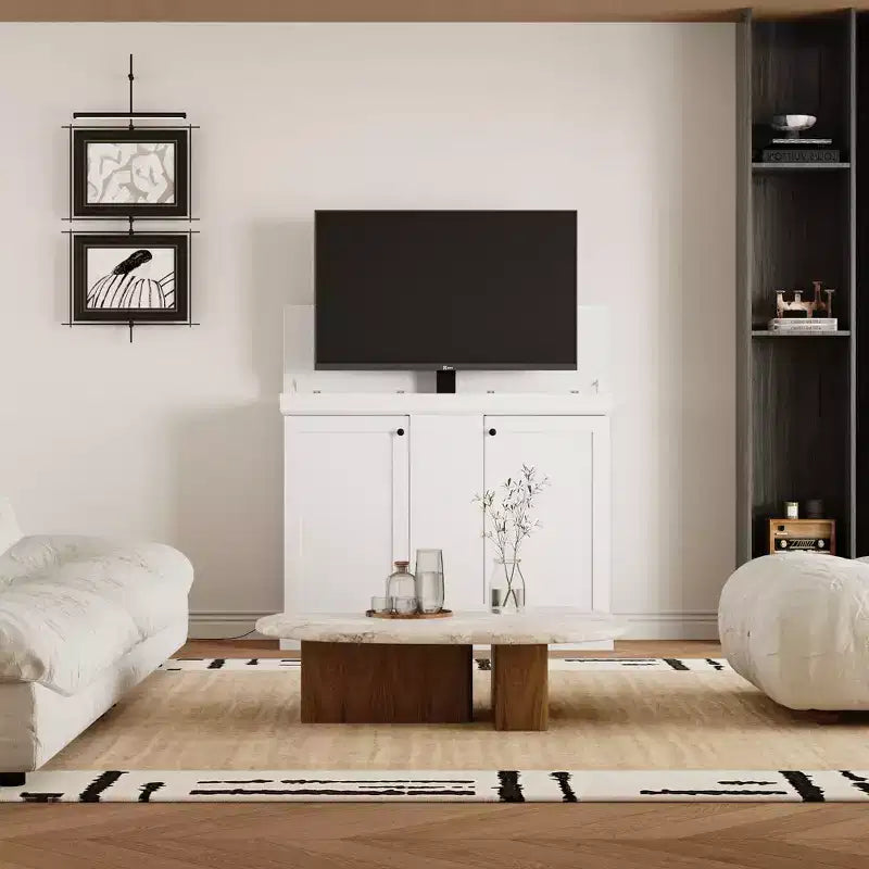 Smart Lift Gaming-Station, höhenverstellbar, doppeltes Kabelmanagement, für 50-Zoll-Bildschirme